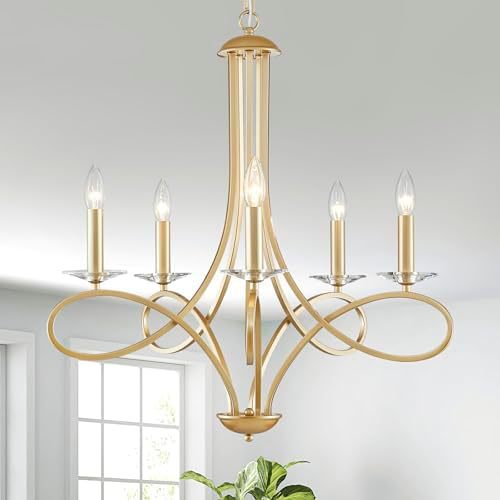 Modern elegant chandelier
