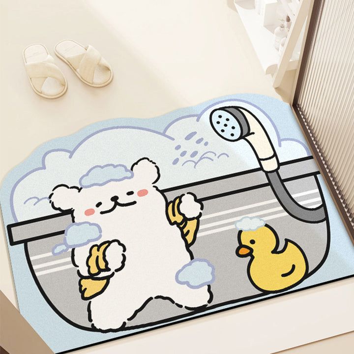 Cartoon Bath Mat Avarnia
