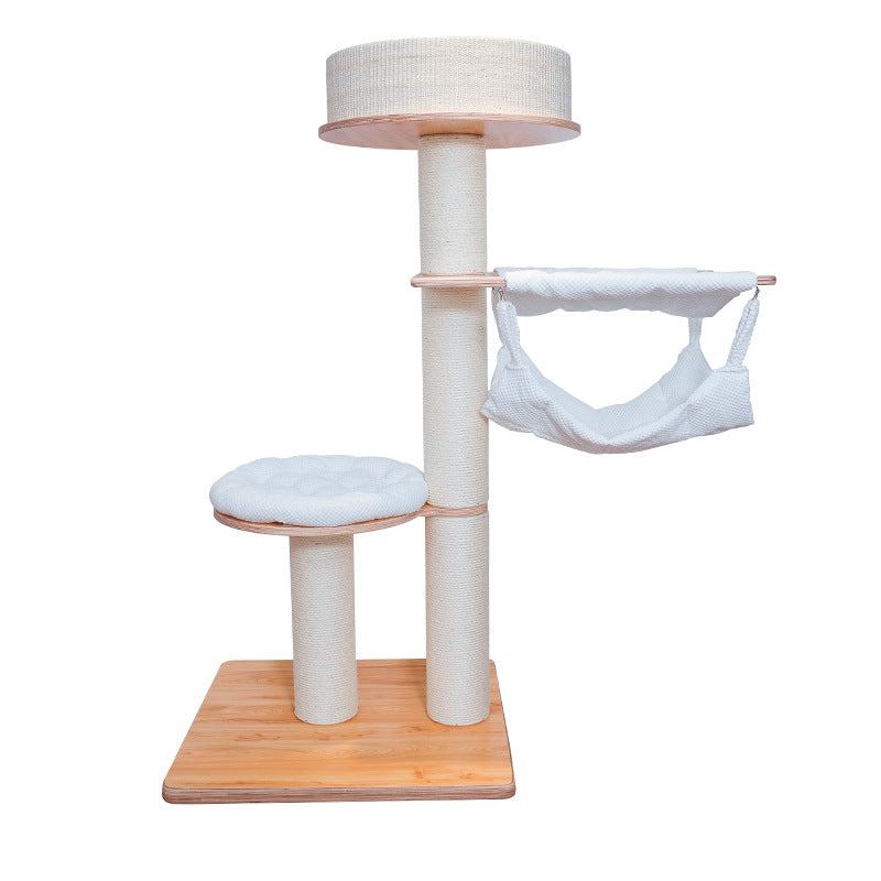 High-quality cat tree with multifunctional resting areas