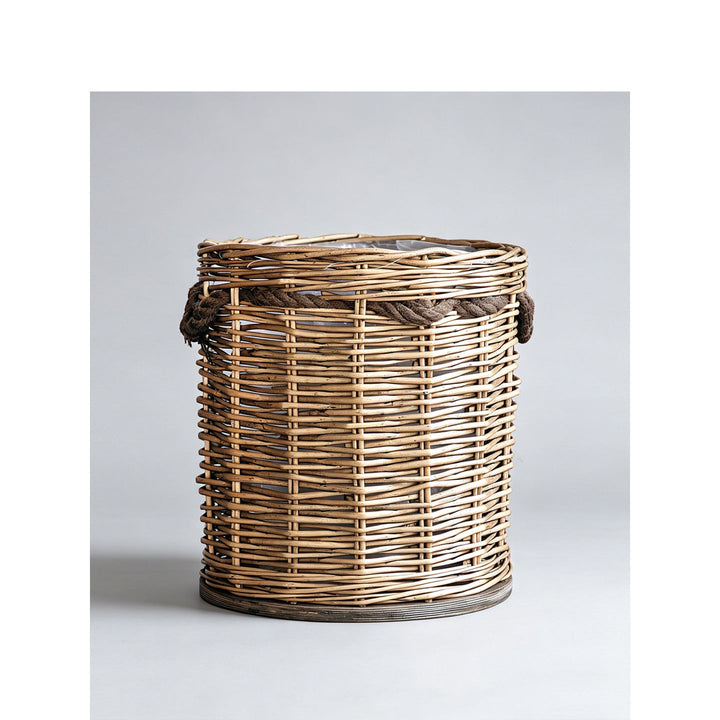 High-quality storage basket made of willow