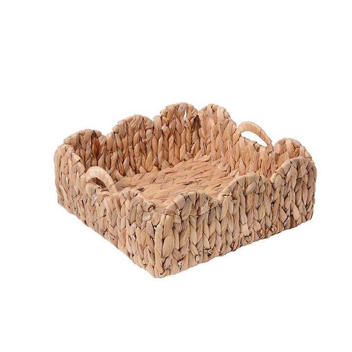 Handcrafted Natural Woven Storage Bin