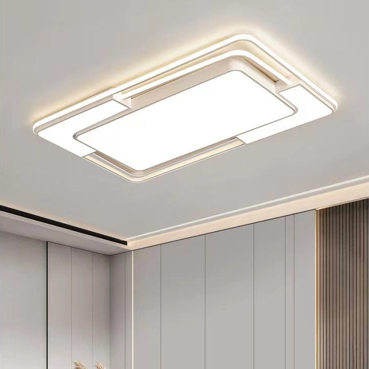 Stylish star-shaped ceiling lamp