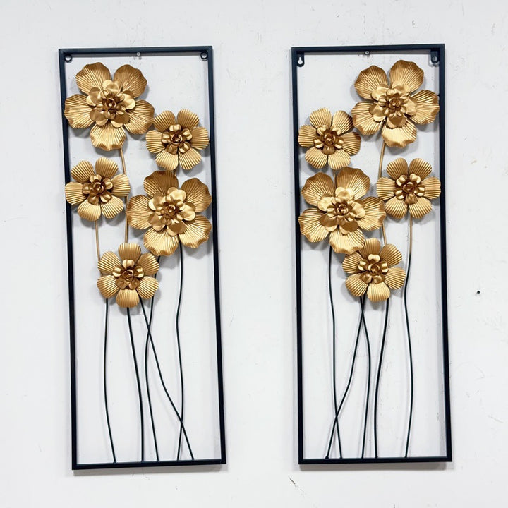 Artistic Floral Wall Metal Decor