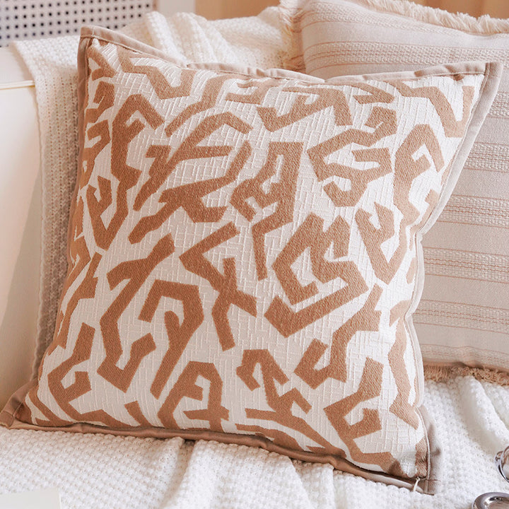 Artistic Landscape Print Decorative Pillow