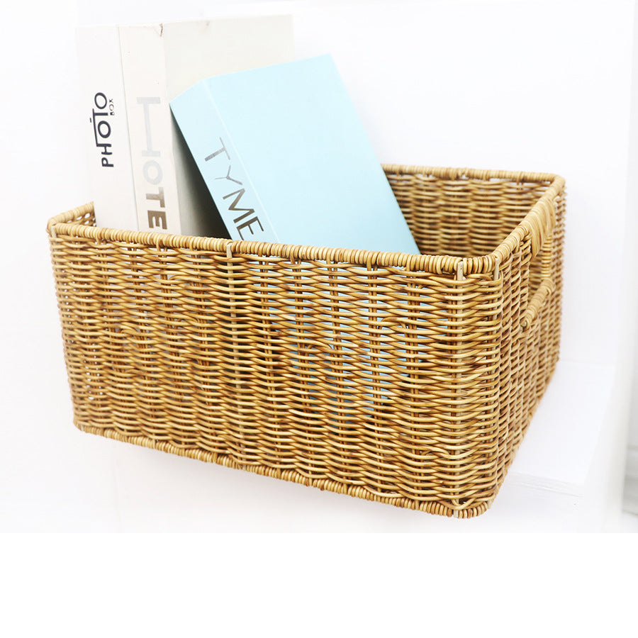 Handwoven storage basket