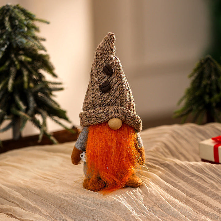 Decorative Christmas gnome figure