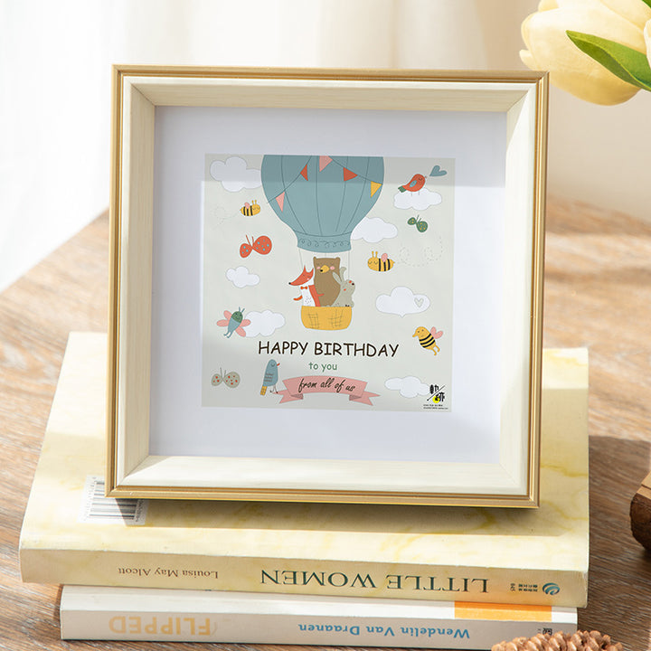 Cute Animal Illustration Wall Art