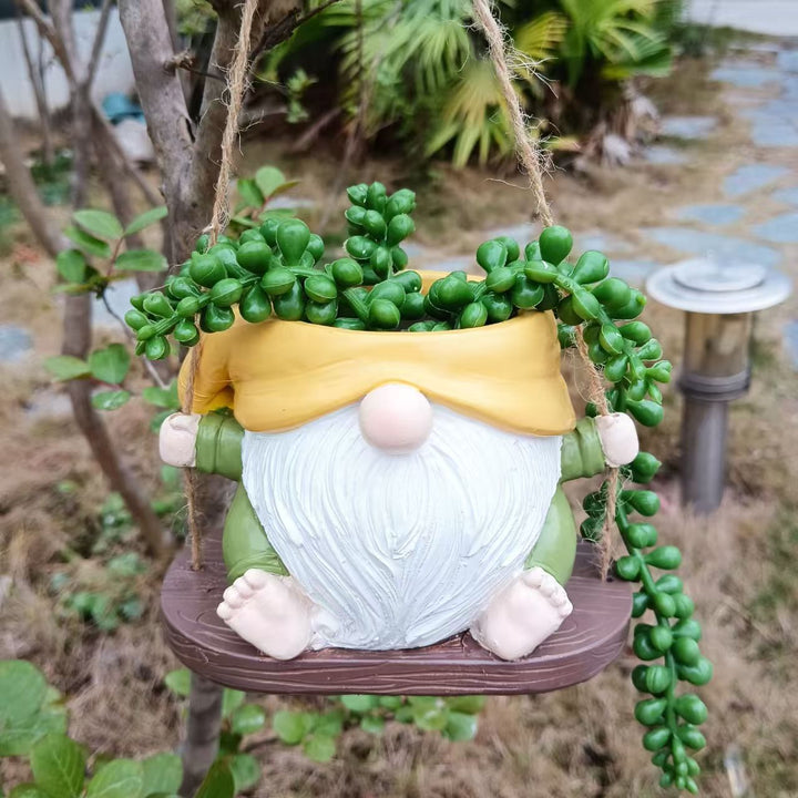 Playful Gnome Planter