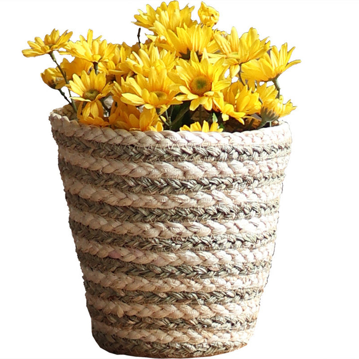 Handwoven storage basket