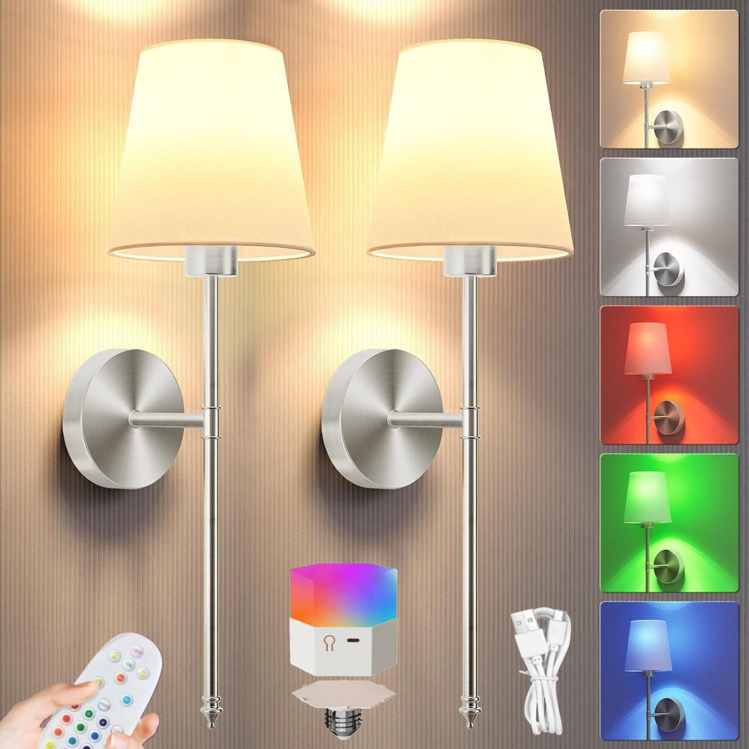 Contemporary wall lamp