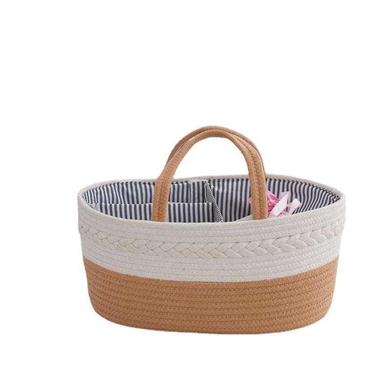 Decorative storage basket