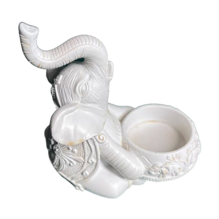 Elephant-Themed Decorative Phone Stand