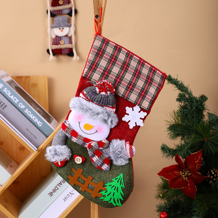 Christmas stocking with creative designs