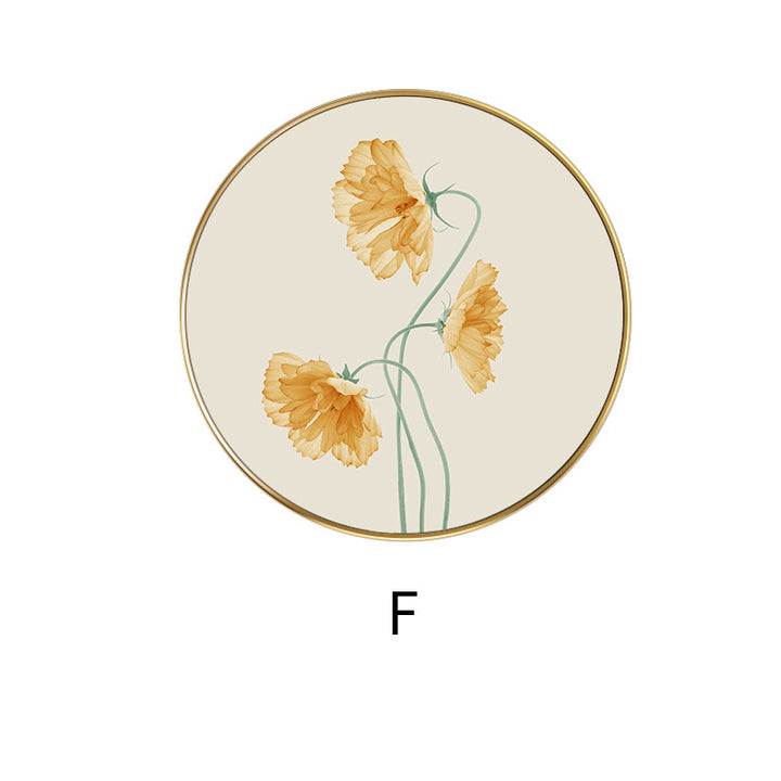 Floral Decorative Wall Plate