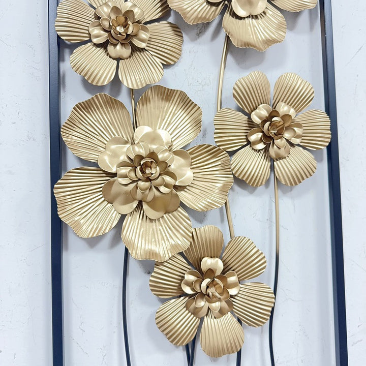 Artistic Floral Wall Metal Decor