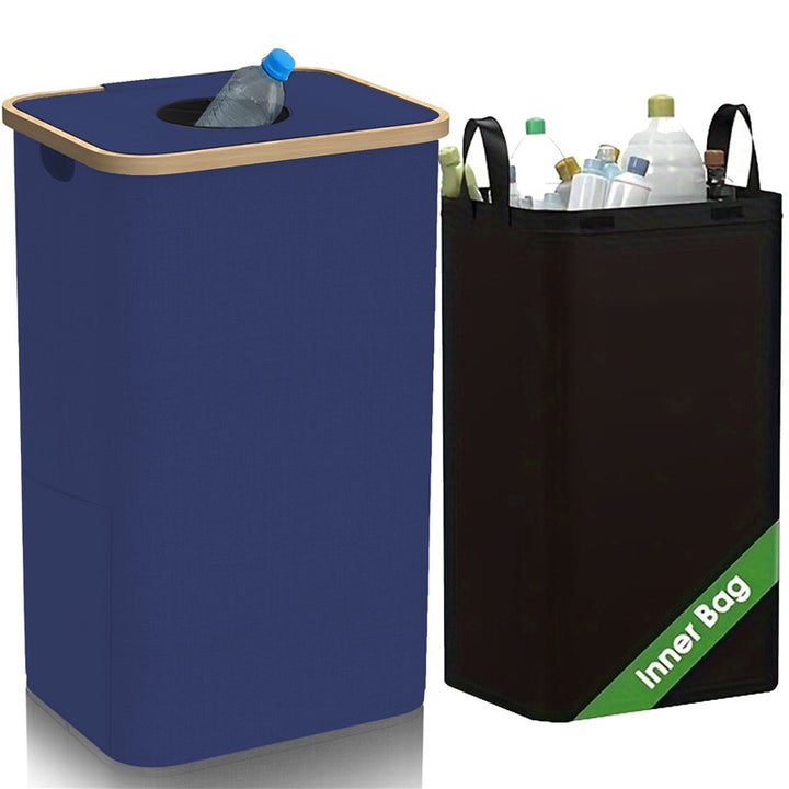 Practical waste and recycling container