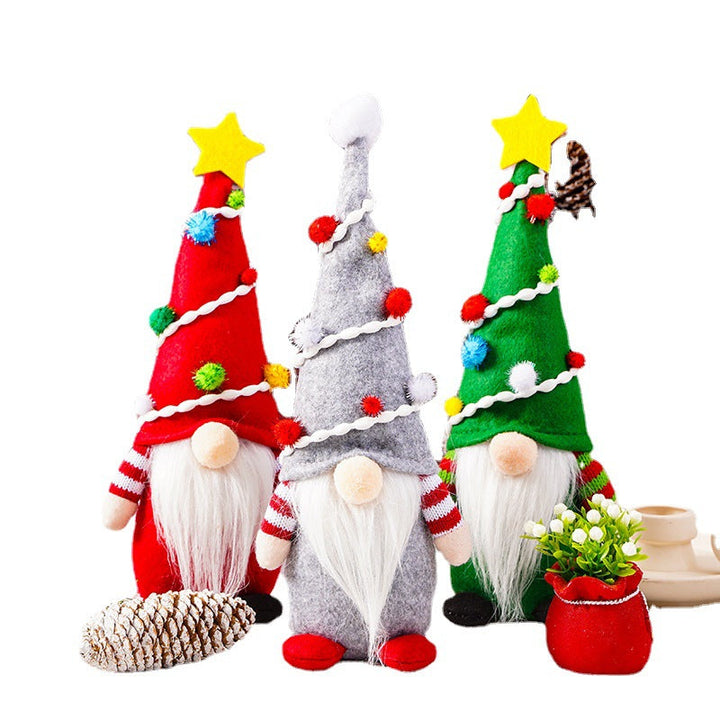 Decorative Christmas gnome figure