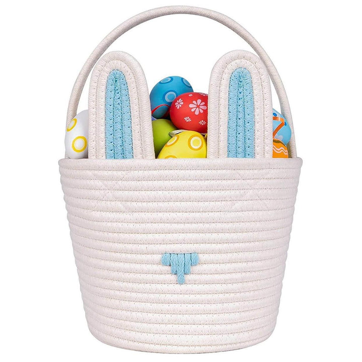 Playful Storage Basket in Rabbit Design