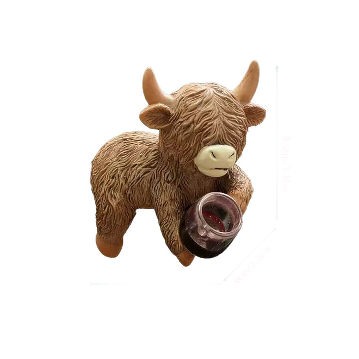 Decorative Highland Cattle Figure