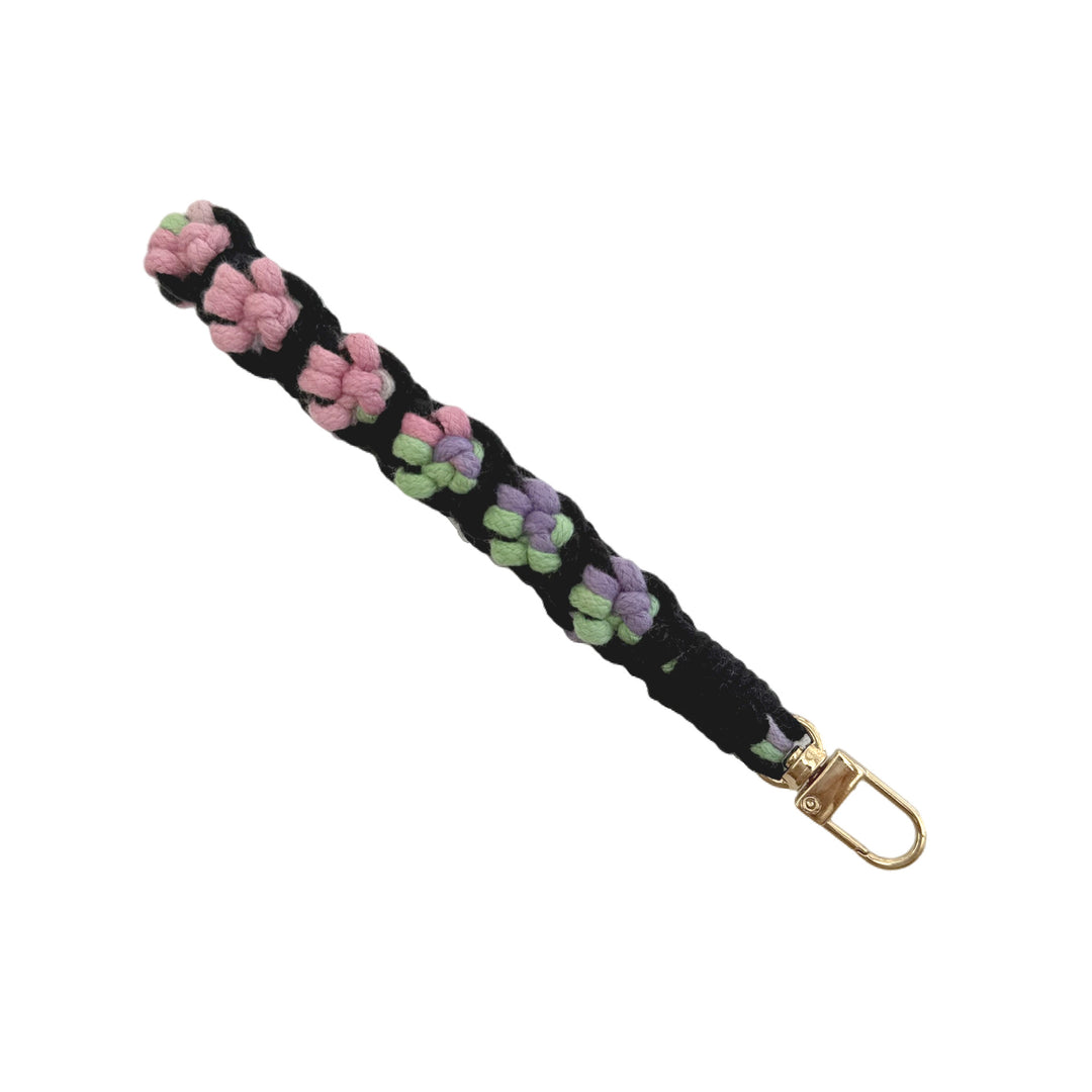 Handcrafted Macrame Keychain Holder