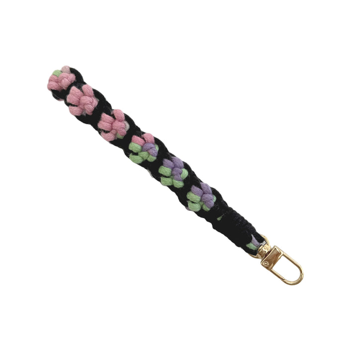 Handcrafted Macrame Keychain Holder