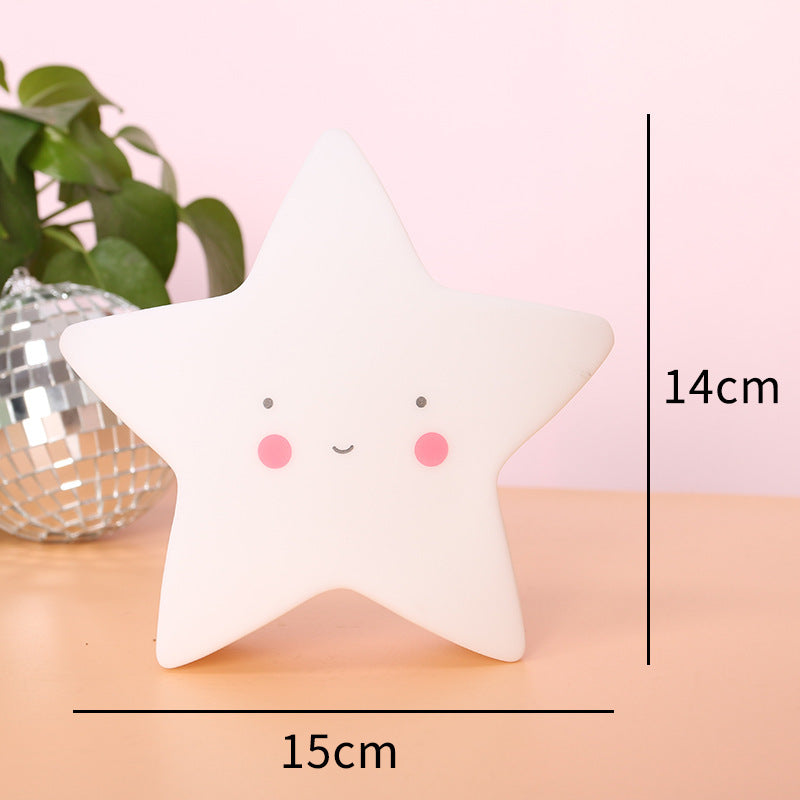 Silicone Soft-Touch LED Unicorn Night Light Table Lamp