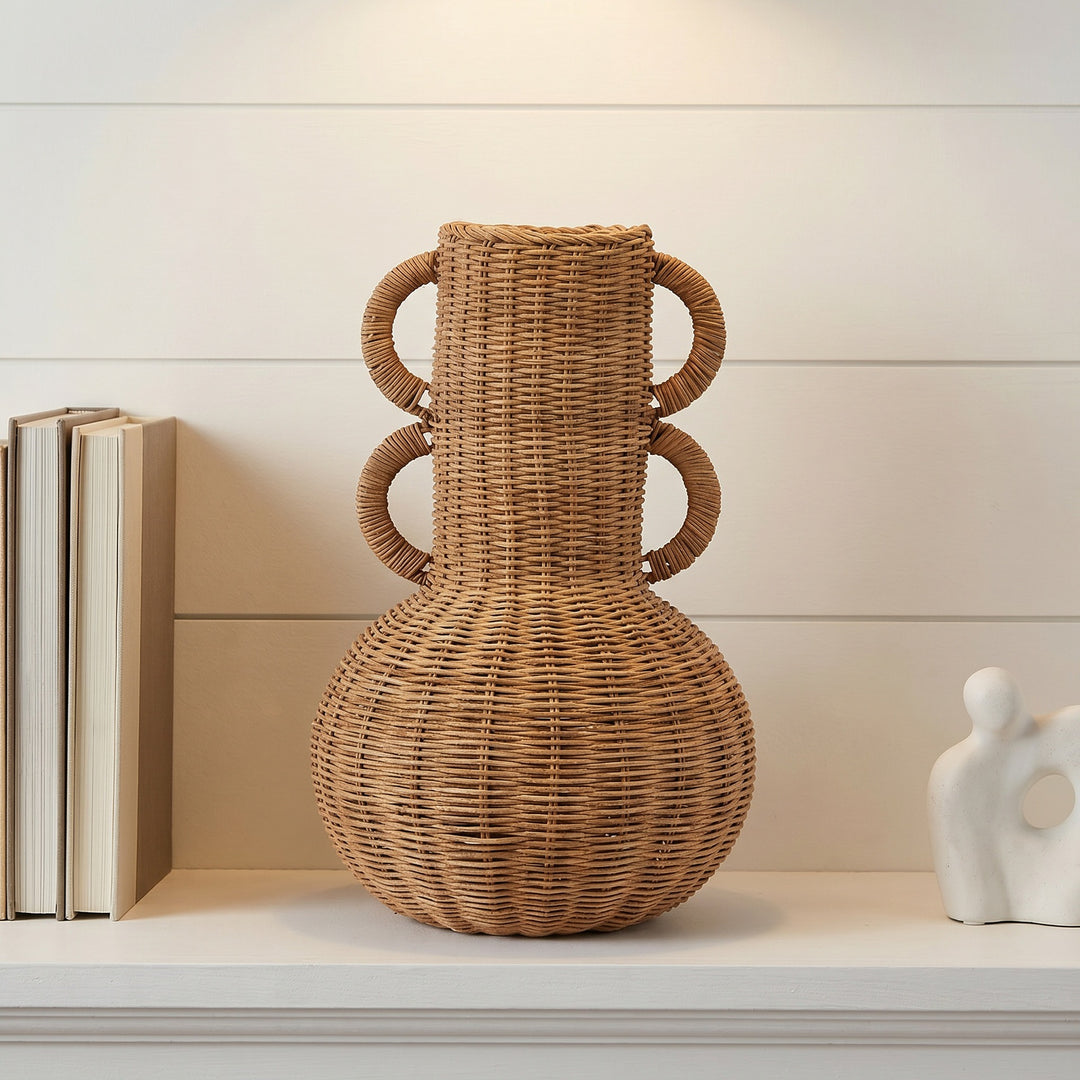 Handcrafted decorative vase with modern design