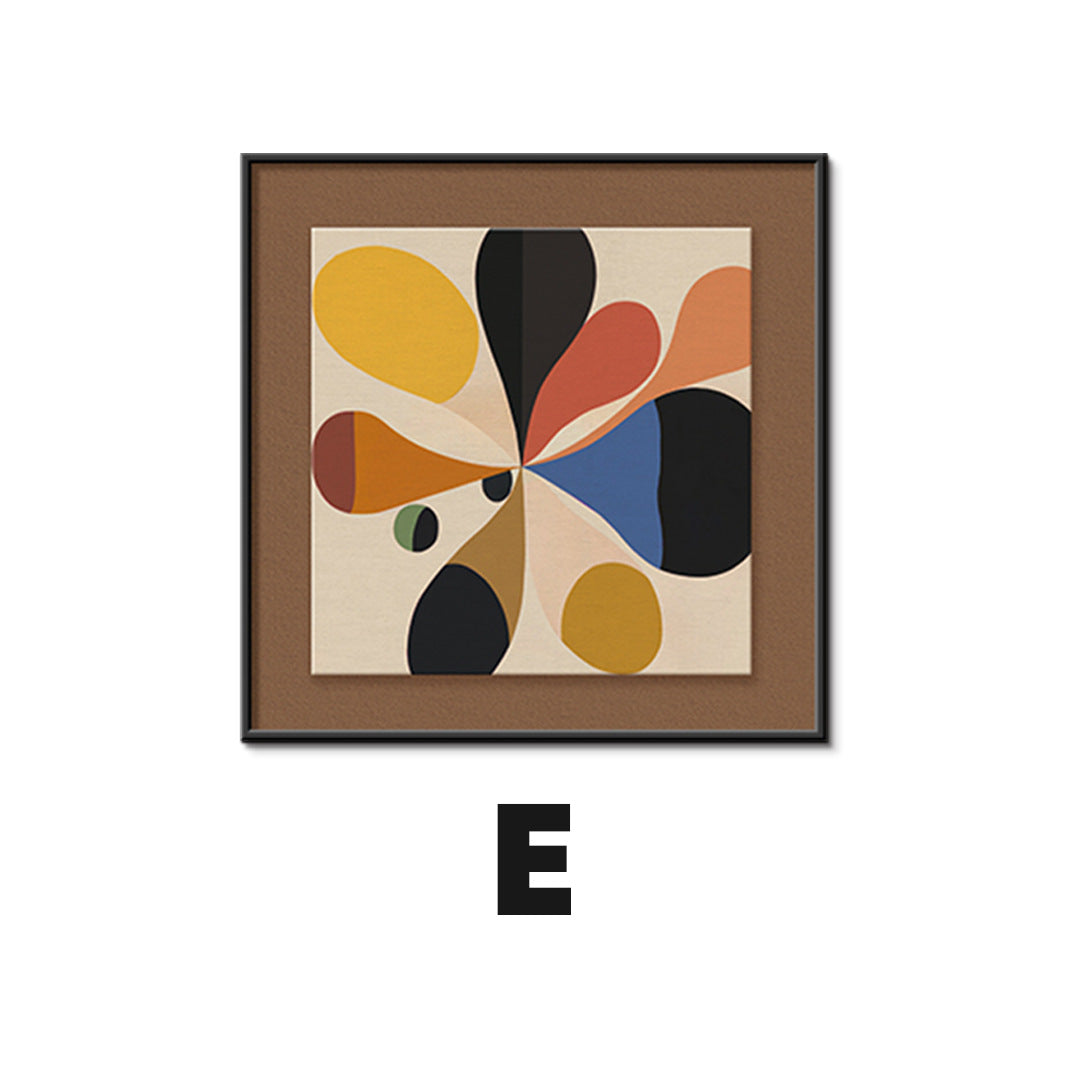 Framed Abstract Landscape Art