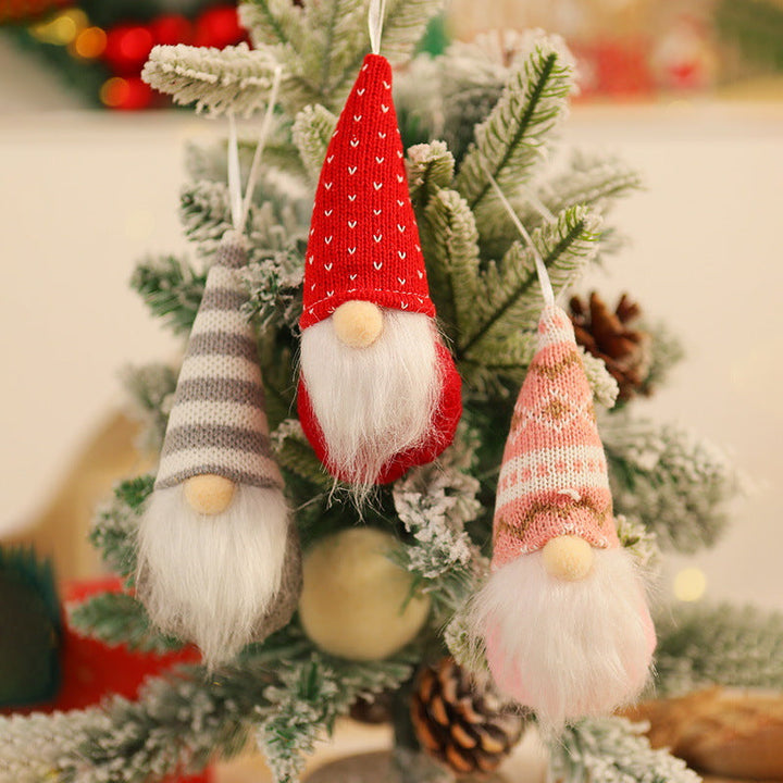 Decorative Christmas gnome figure