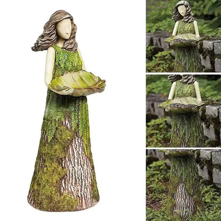 Nature-Inspired Goddess Figurine