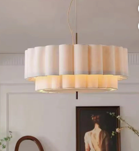 Modern sculptural chandelier