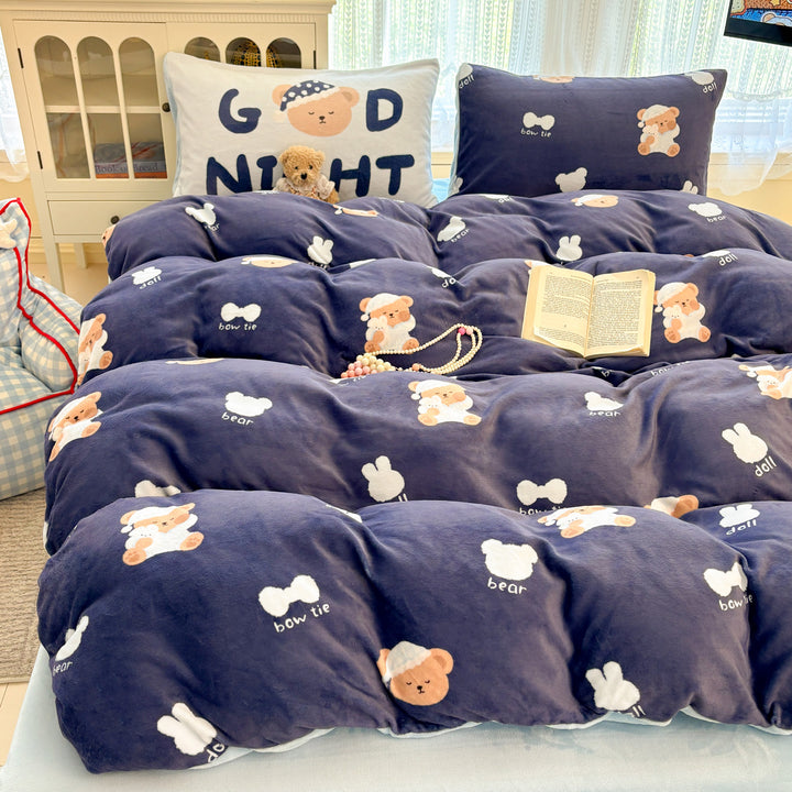 Playful Animal-Themed Comforter Set