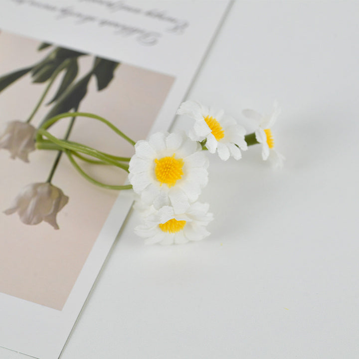 Decorative Faux Daisy Floral Stem for Flower Arrangements