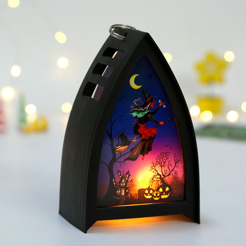 Creepy Halloween Deco Lamp
