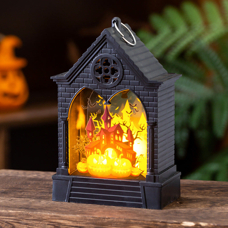 Creepy Lantern with LED Effects