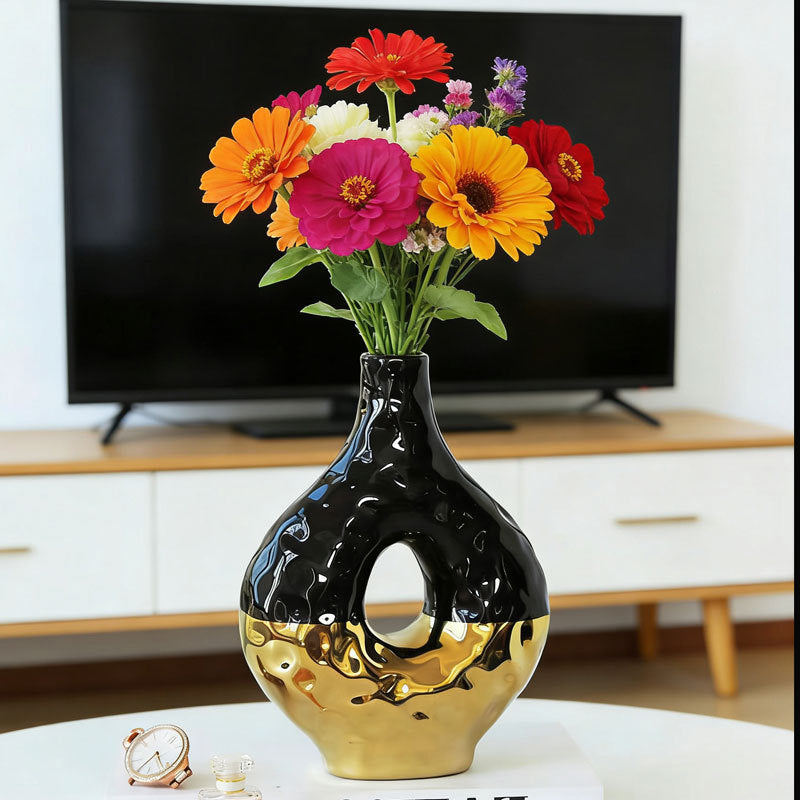 Decorative ceramic vase