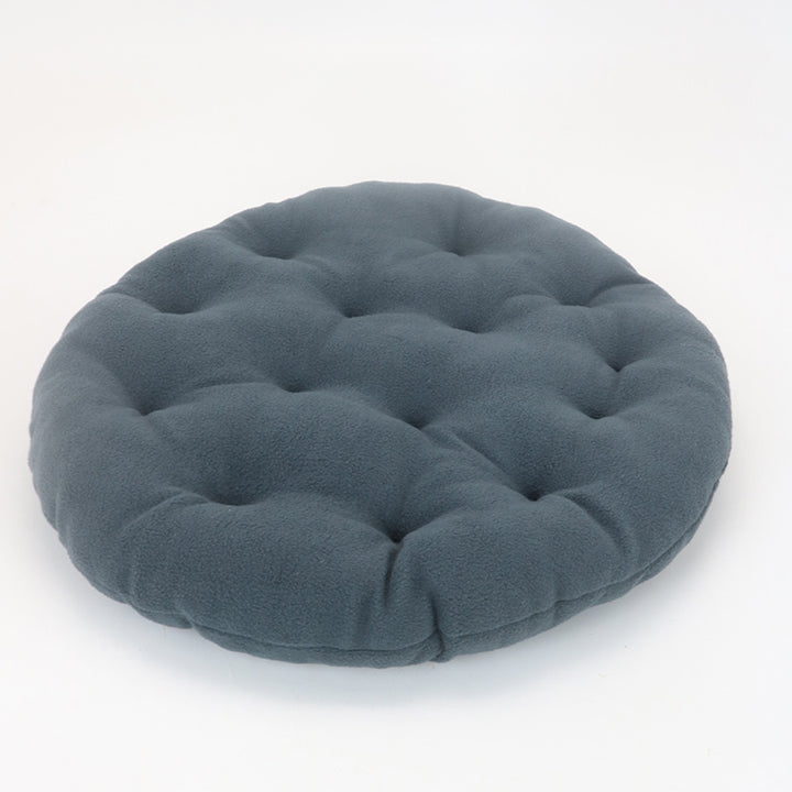 Cozy floor cushion in round design