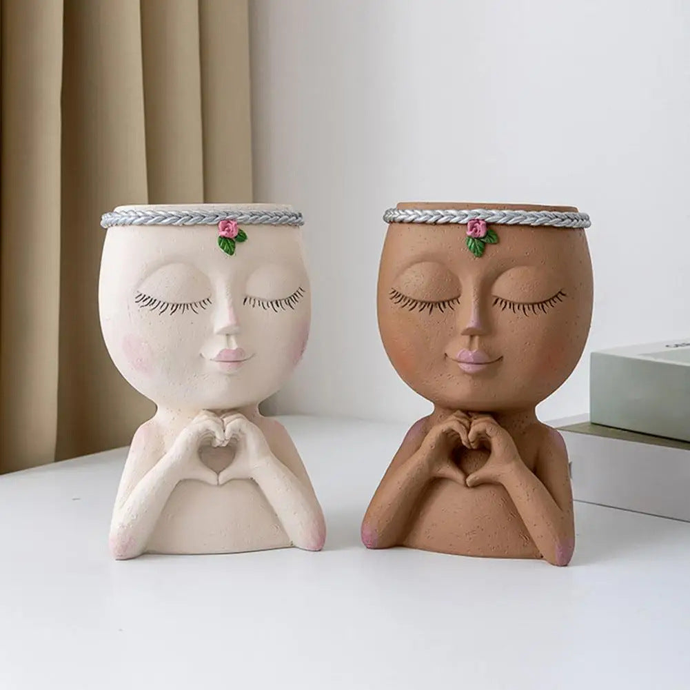 Heart-Shaped Love Figurine