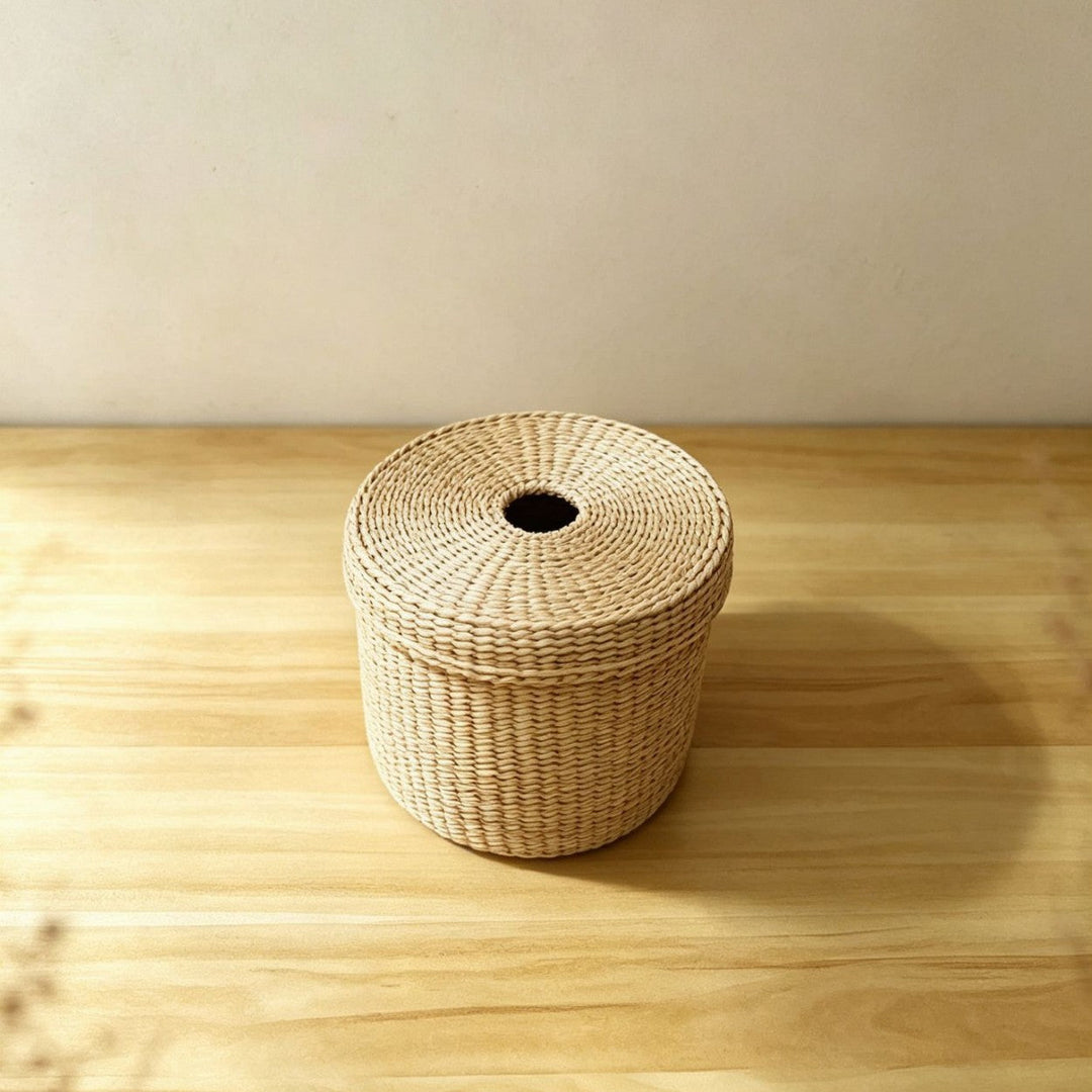 Decorative Woven Tissue Box Cover