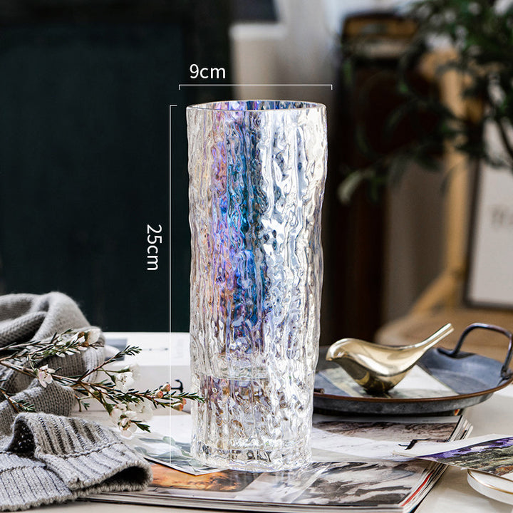 Artistic Glass Cylinder Vase