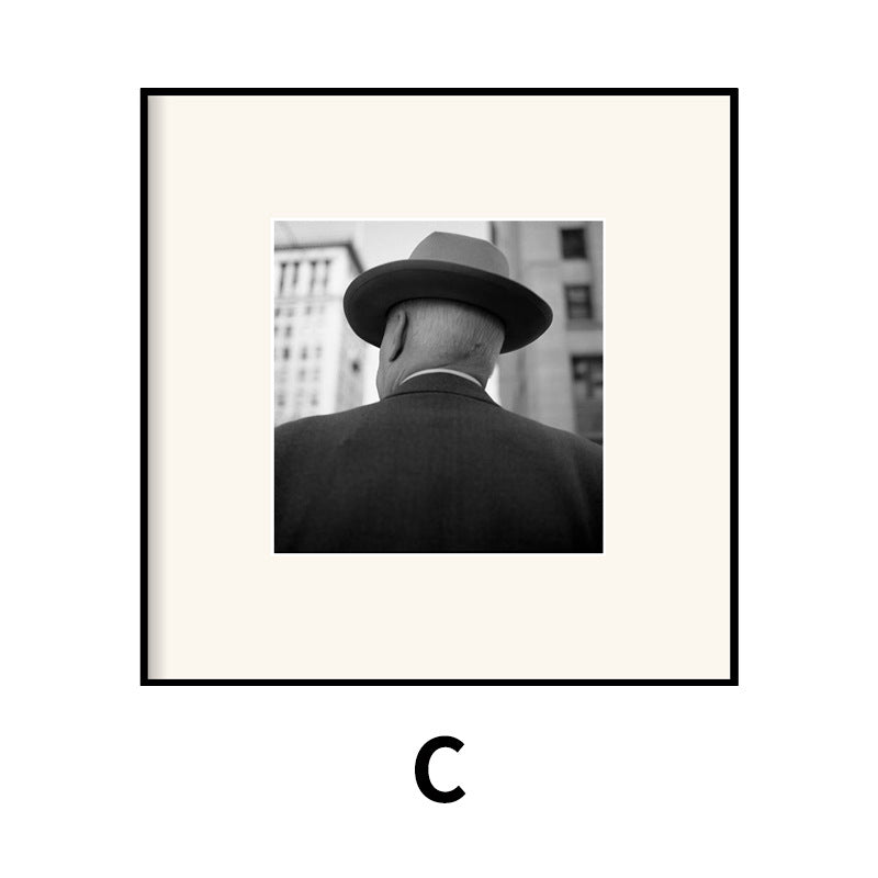 Framed Black and White Photography Artwork