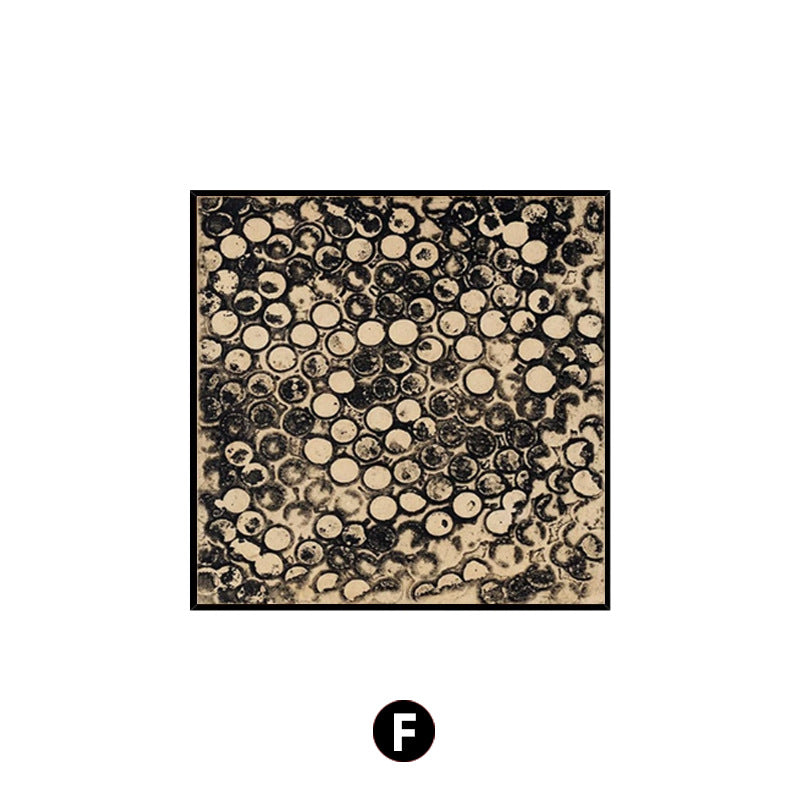 Abstract Textured Canvas Art Print
