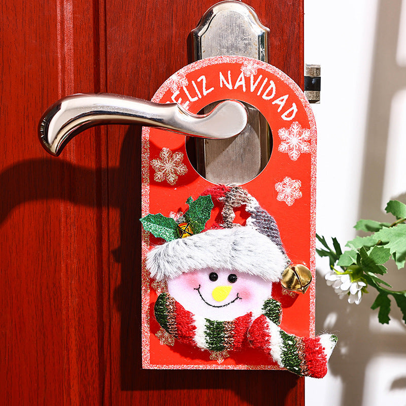Decorative Christmas decor door sign