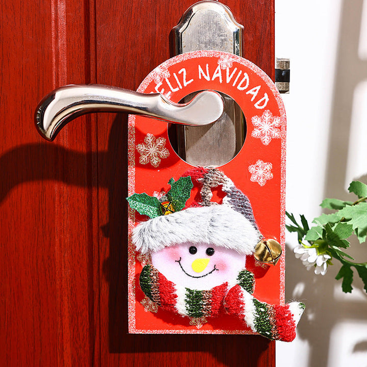 Decorative Christmas decor door sign