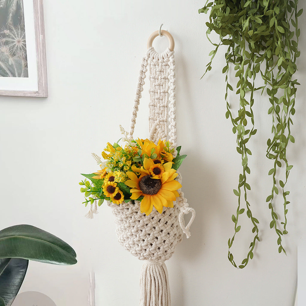 Bohemian Macrame Plant Holder