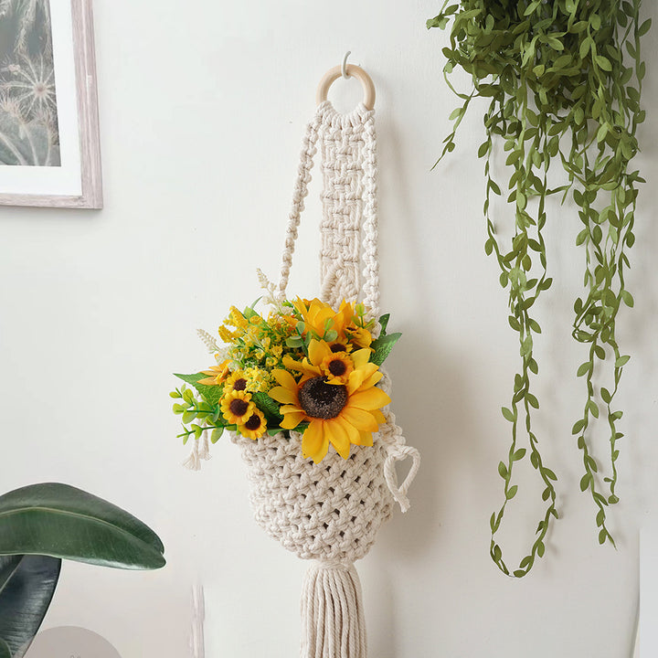 Bohemian Macrame Plant Holder