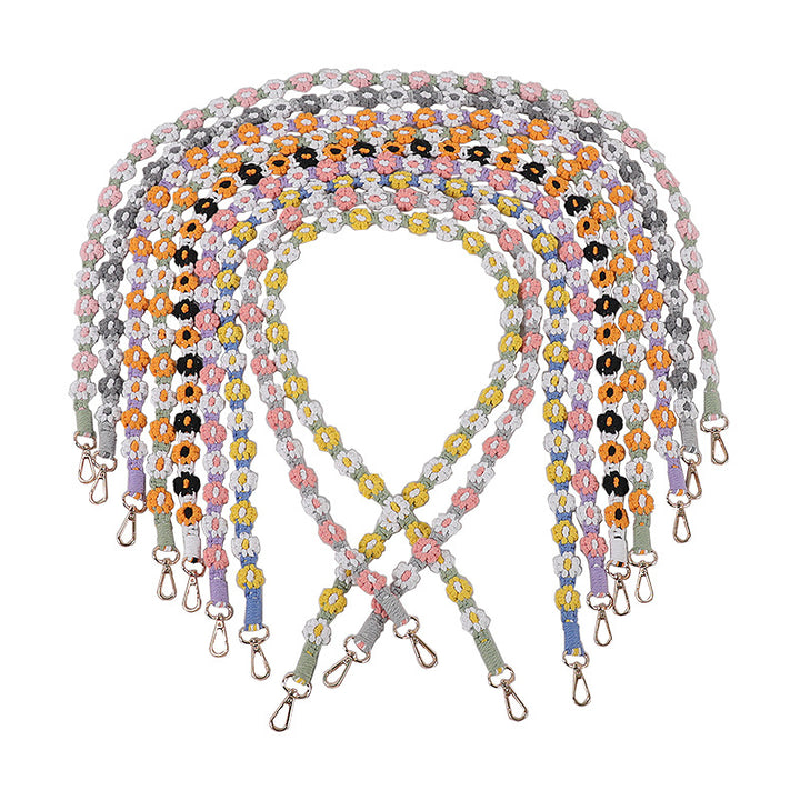 Hand-knotted flower holder