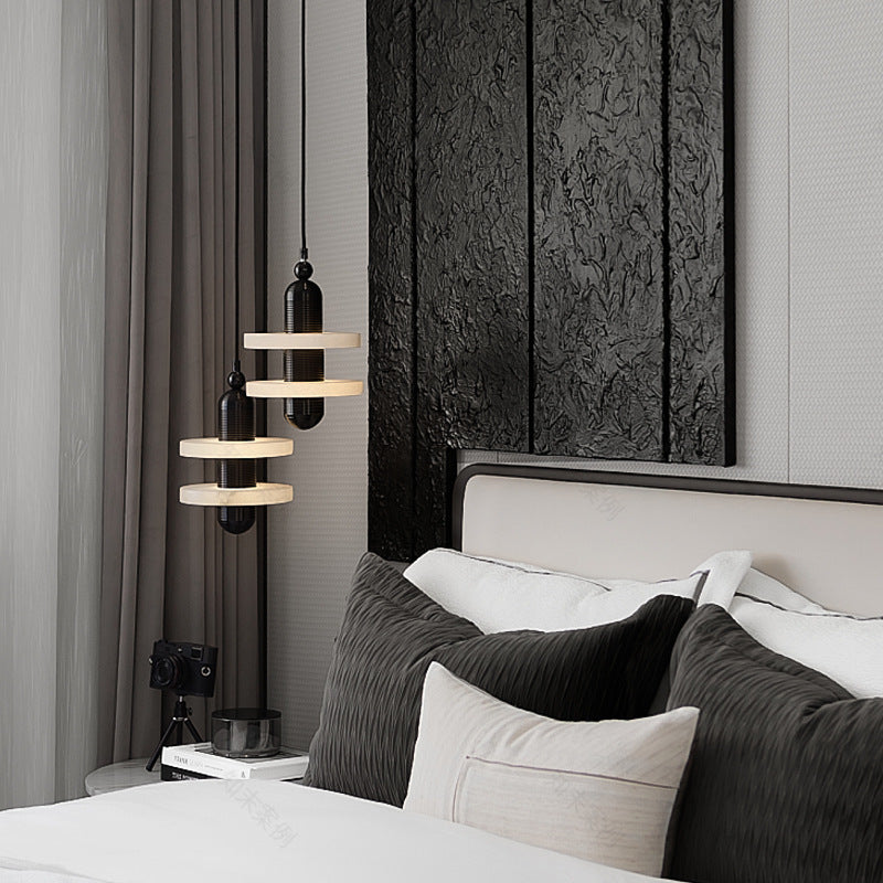 Modern multi-layer pendant light