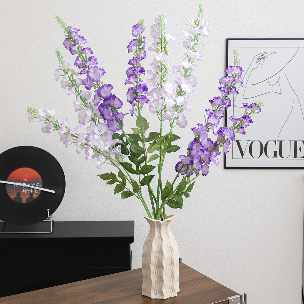 Decorative artificial flower branch