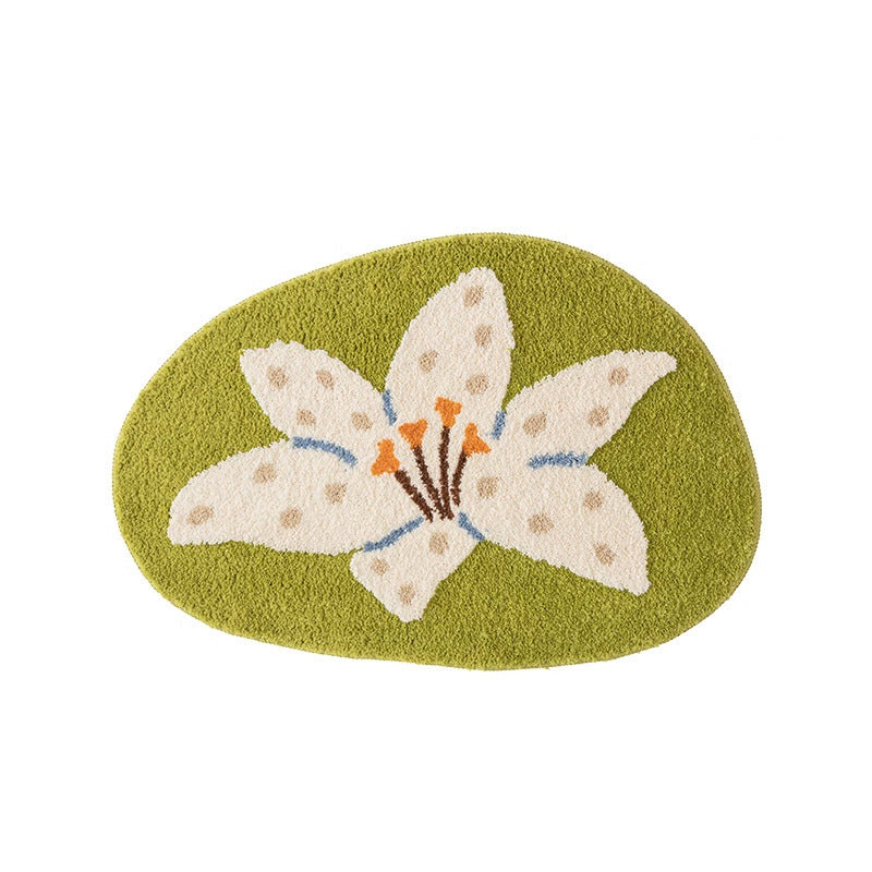 Playful Fruit-Themed Area Mat